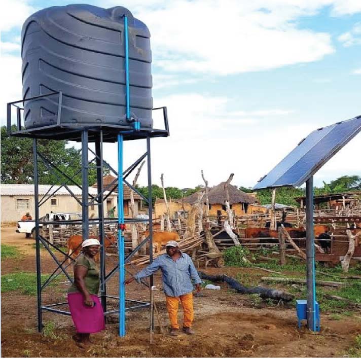 Commercial solar system