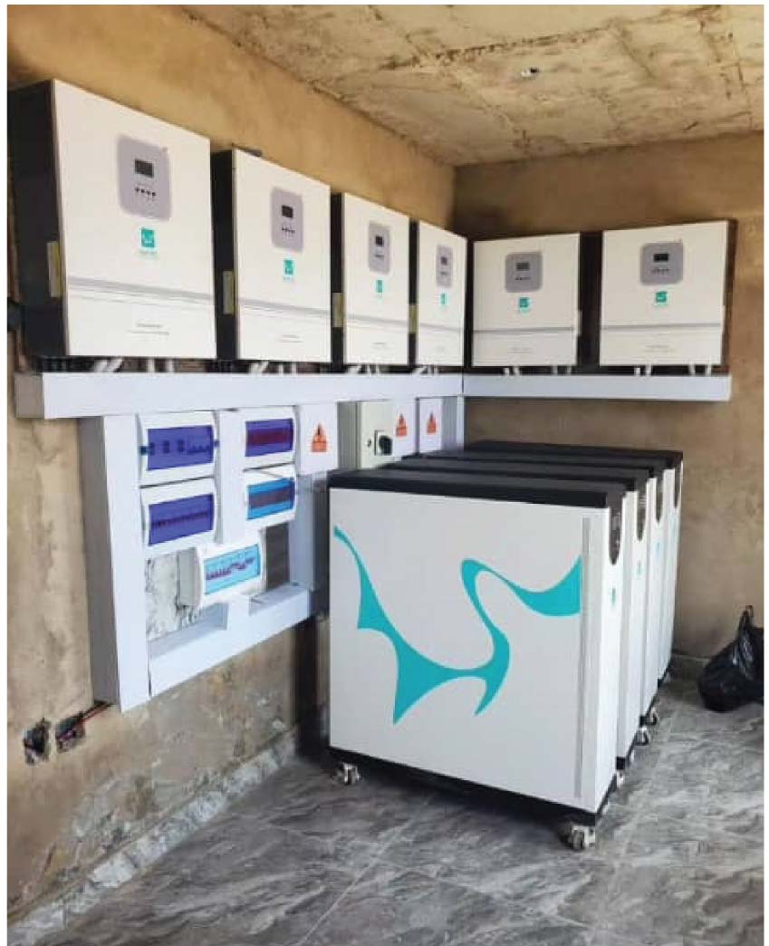 Home solar installation